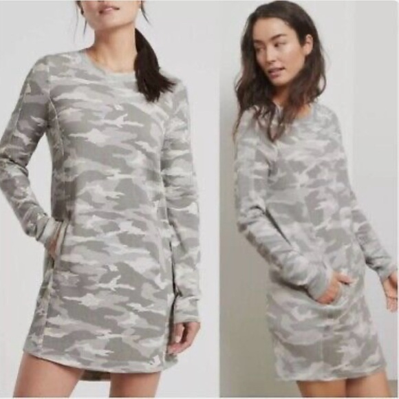 Athleta Dresses & Skirts - Athleta Women’s Casual Balance Camo Lux Dress / Size XXS / Brand NWT / Gray